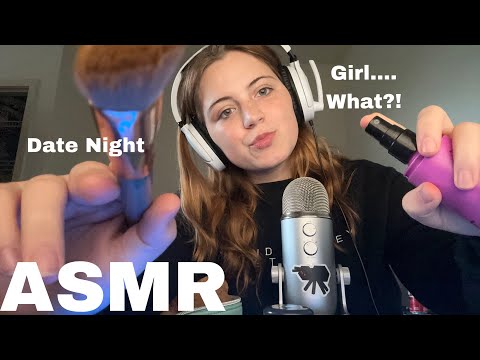 ASMR|| Best Friend does your make up