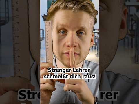 Strenger Lehrer schmeißt dich raus! #asmr #relax #asmrsounds