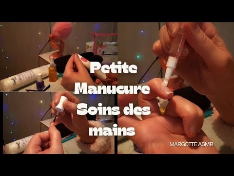 Asmr français, petite Manucure et Soins des mains ✋️ ✋️
