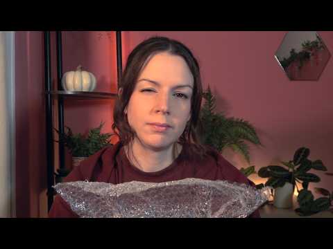 ASMR Bubble Wrap & Whispering