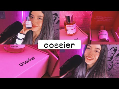 Unboxing de los perfumes más virales de tiktok 🧡| Dossier | Andrea ASMR 🦋