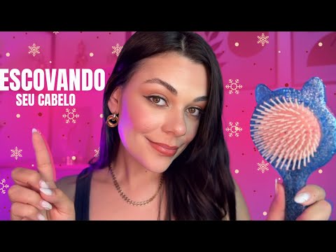 ASMR: Escovando Seu Cabelo Enquanto Te Faço Companhia💆🏻‍♀️🥺💖