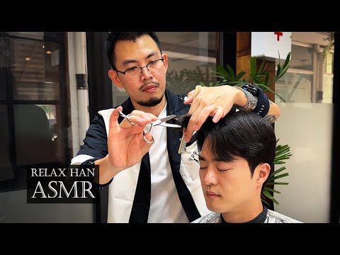 ASMR 치앙마이 5달러 바버샵 저렴하고 편안한 서비스 체험 | $5 Comfortable and Affordable Barber Shop in Chiang Mai