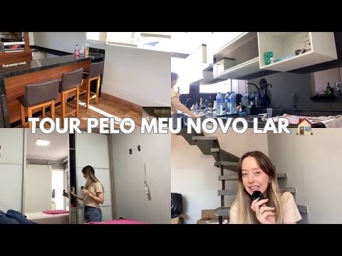 TOUR PELO MEU APARTAMENTO NOVO