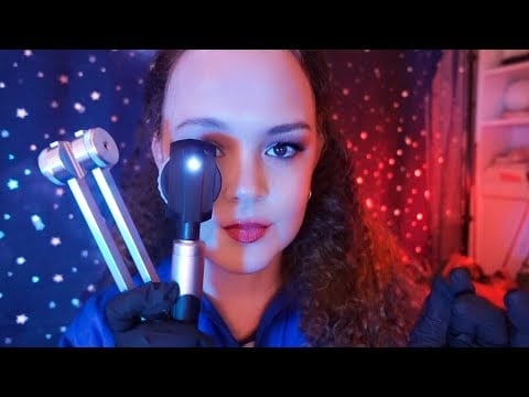 ASMR Cranial Nerve Exam Roleplay | Personal Attention for Relaxation and Sleep | Soft Spoken