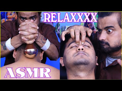 100% Relaxation | ASMR HEAD MASSAGE FOR YOUR STRESS RELIEF BY RELAX KING BISWAJIT BARBER