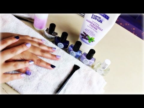 ASMR| Painting My Nails|  Like a (Non) Pro! ^_^ LOL