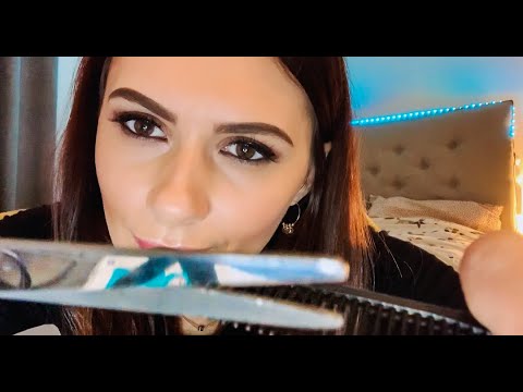 ASMR Men's Haircut & Beard Trim Roleplay ✂️