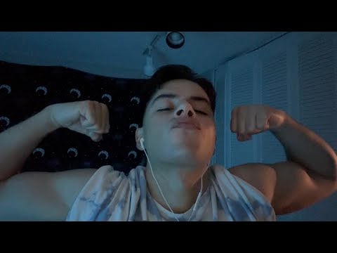ASMR spit painting and mouth triggers