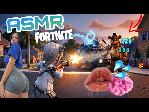 ASMR COZY GAME 🤯🔥FORTINE 15 minutos de sonidos con CHICLE.💦💦