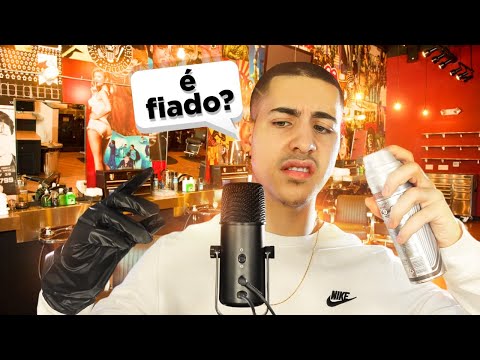 ASMR, mas você NÃO PAGOU o barbeiro