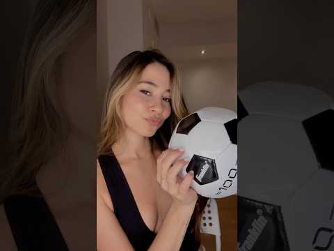 Soccer Ball Tappig⚽️  #asmr #asmrvideo #asmrvideo