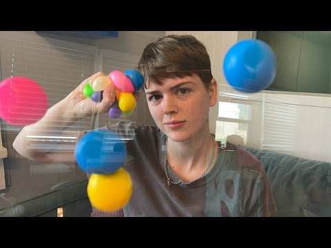 Globbles ASMR !! (colorful sticky balls sent from heaven above)