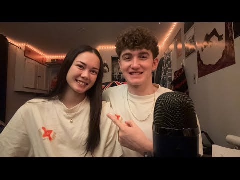 My Girlfriend Tries ASMR for the First Time! 🫶💤