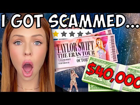 I GOT SCAMMED Buying Front Row Taylor Swift Tickets...