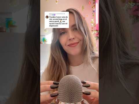 Extreme ASMR Mic Scratching Sounds  💜🫶#asmr #micscratching #asmrsounds #asmrvideo