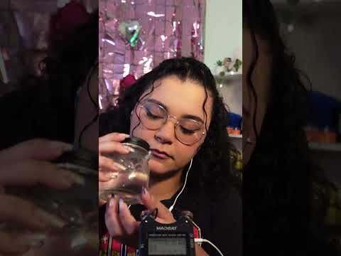 ASMR Tapping no pote de aguá