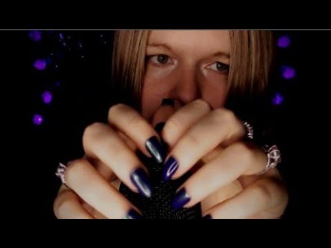 ASMR | Blue Yeti Scratching, NO COVER, Mouth Sounds (NO TALKING)