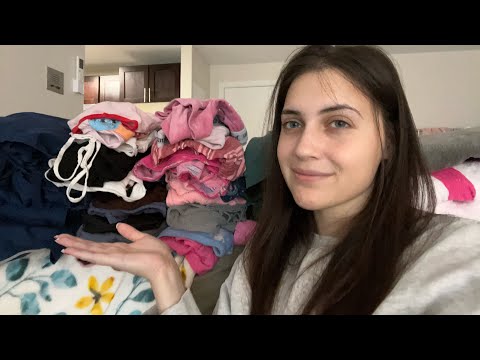 Asmr | Folding Laundry (Softly Spoken Ramble)