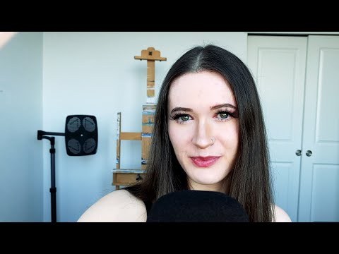 Rambling, whispering, and hair brushing ASMR