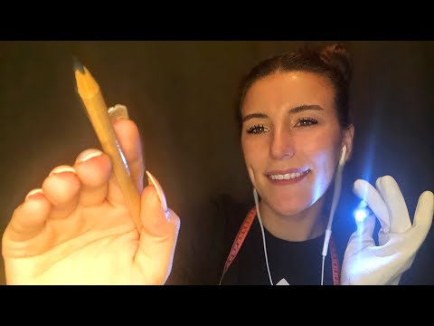 ASMR Drawing on Your Face | measuring personal attention