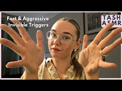 ASMR Fast And Aggressive Invisible Triggers!