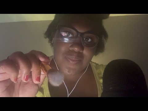 ASMR *Personal Attention + gentle spit painting + face brushing | NaytinglesAsmr 