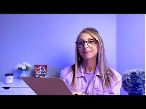 ASMR Personality Test Roleplay | Relaxing Therapy Session for Sleep, Anxiety & Self Reflection