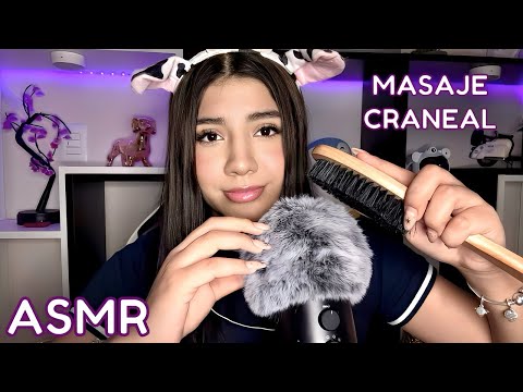 ASMR ESPAÑOL / MASAJE CRANEAL MUY INTENSO / Atención personal súper RICA