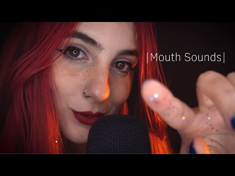 ASMR Layered Mouth Sounds + Camera Touching