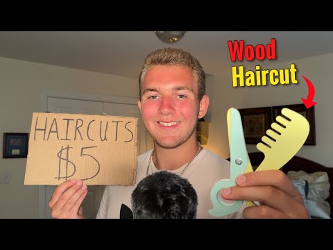 ASMR $5 Wooden Haircut