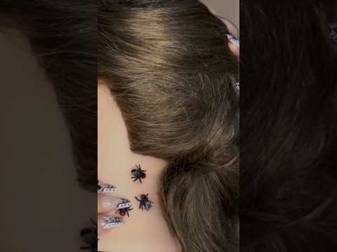 Neck Scratching #asmr #satisfying #visualtingle #relaxing #relax