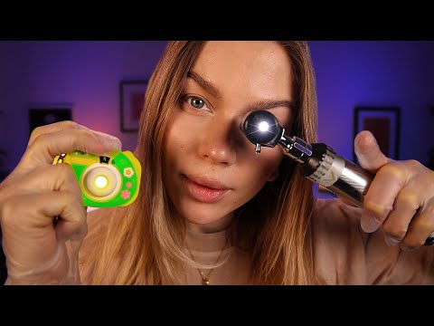 ASMR Relaxing Eye Exam 🩺 Soft Spoken Personal Attention for Sleep