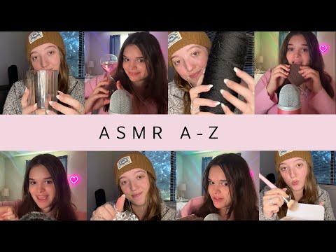 ASMR Alphabet Challenge | Collab w/ Liebchen ASMR!
