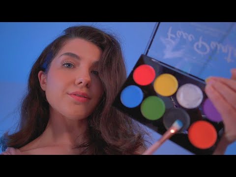 ASMR Tu HERMANA te MAQUILLA 🎨 para HALLOWEEN 🎃 - Roleplay en Español | Lonixy ASMR