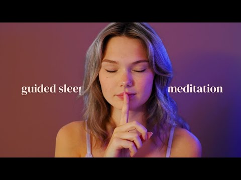 ASMR guided sleep meditation for comfort: reconnecting to your body 🧘‍♀️💤