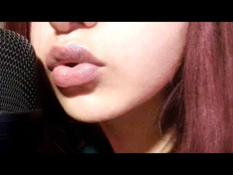 ASMR I Lipstick application💄Mouth Sounds, Gum Chewing, Tapping