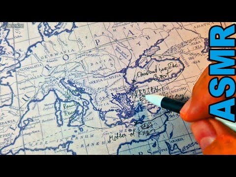 ASMR: The Founders of Europe: Myths, Legends & Origins | ASMR Map Journey Whispered