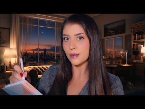 ASMR - Italian Therapist Asks You Personal Questions 🇮🇹 (Italian Accent)