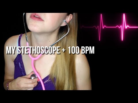 Stething Myself At 100 BPM + Relaxing Hand Visuals [ASMR]