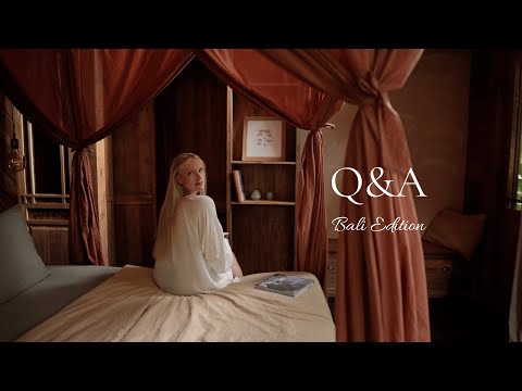 ASMR Q&A in Bali (celebrating 50k subscribers 🤍)