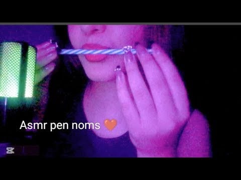 Asmr pen noms