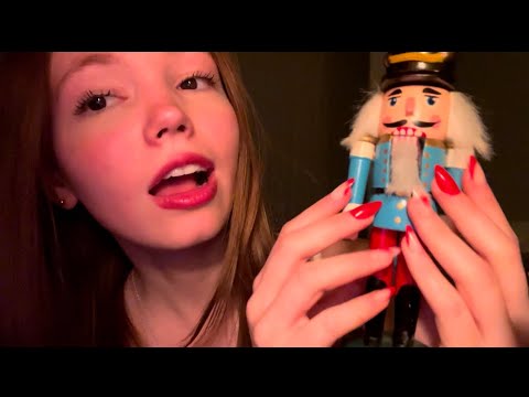 Trying ASMR for the first time!🎄Christmas/Wintertime Triggers ❄️