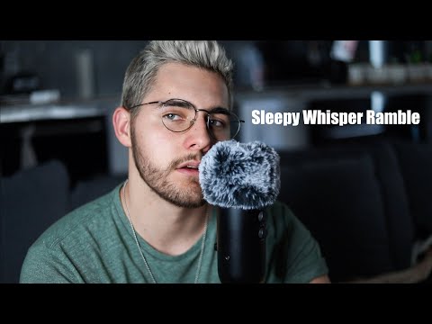 Soothing Male Whisper Ramble - ASMR Ramble For Sleep & Tingles