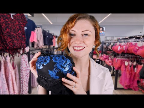 ASMR - Lingerie Story| Measuring You For A Bra Fitting