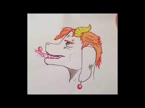 Jojo Kakyoin Cherry Licks 🍒 #ASMR #jojo #furry #furries