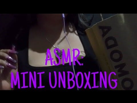 🛍️ASMR: MINI UNBOXING🛍️
