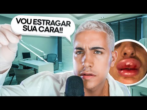 ASMR, mas VOCÊ NÃO PAGOU a HARMONIZAÇÃO FACIAL!!