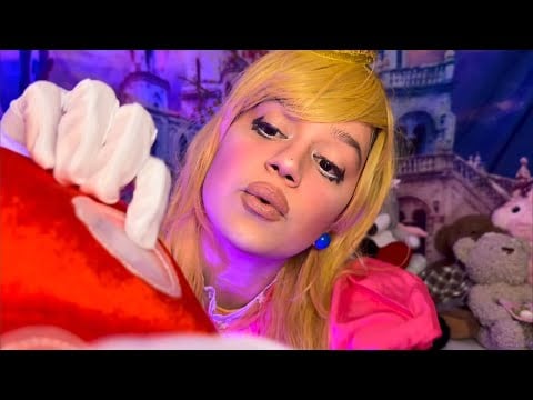 ASMR~ Princess Peach Massages Your Head + Plays with Your Hair {You’re a Toad} | Mario Bros.