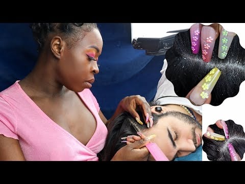 RARE & ATTENTIVE NITPICKING | Messing with your hair 🫠 | DOUBLE LAYERED SOUNDS | combing, brushing